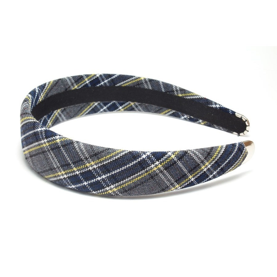 Traditional Padded Headband with Metal Tip Ends