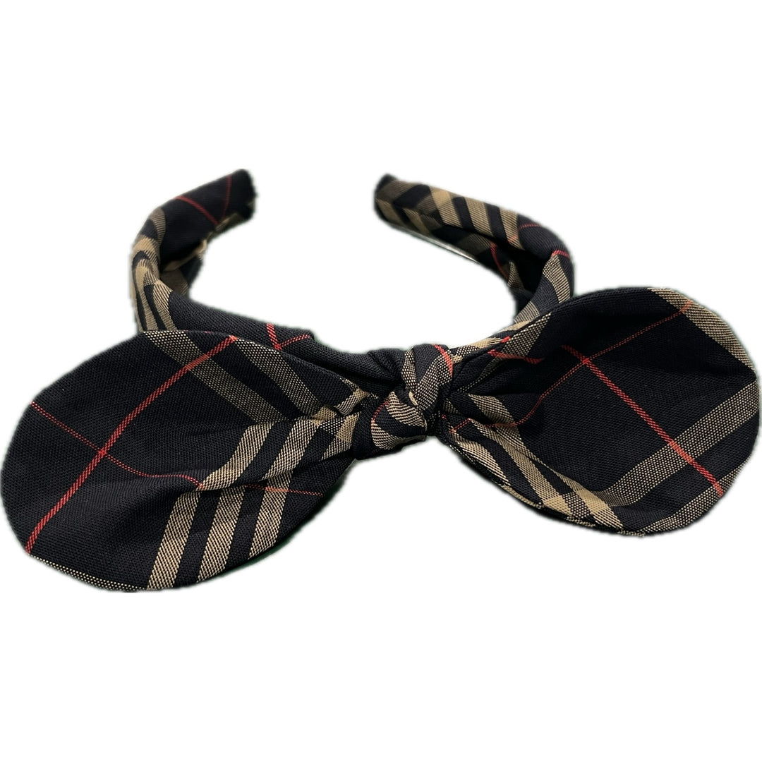 Hourglass Bow on Headband