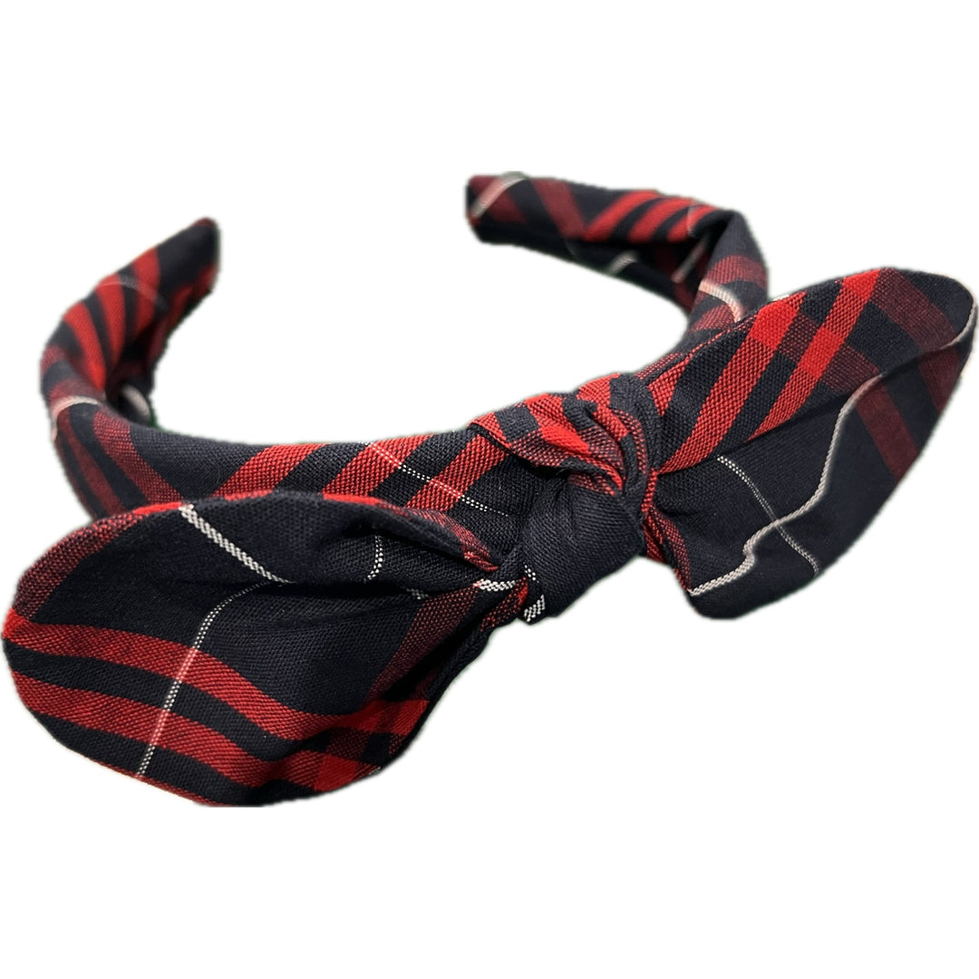 Hourglass Bow on Headband