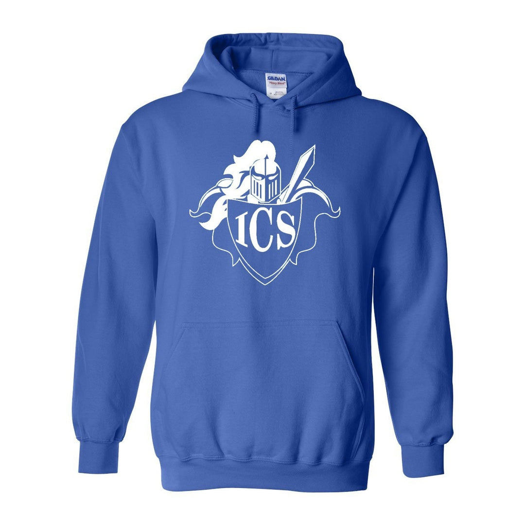 Immaculate Conception School Spirit Pullover Hoodie w/ White Shield Logo 