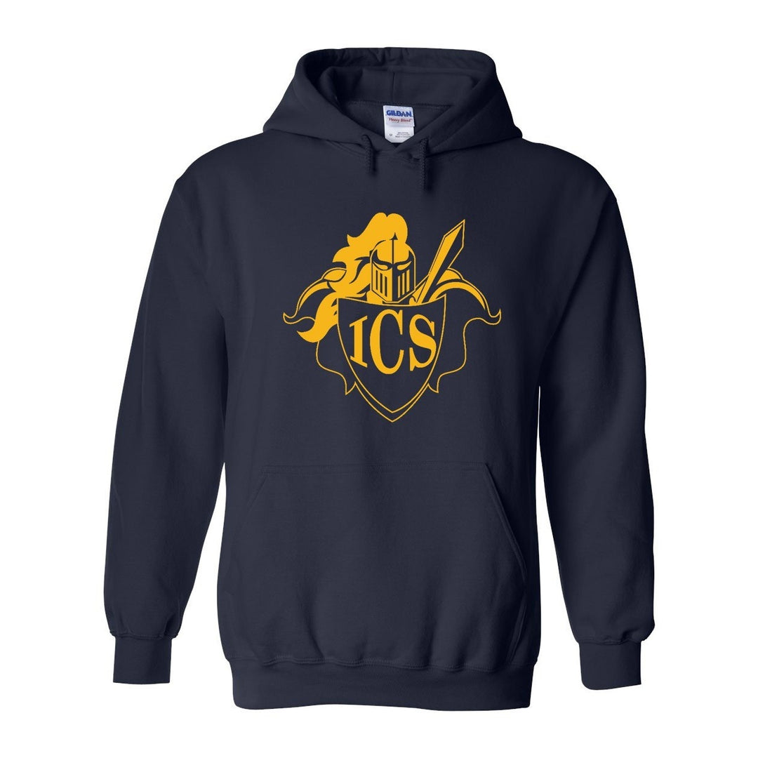 Immaculate Conception School Spirit Pullover Hoodie w/ Gold Shield Logo 