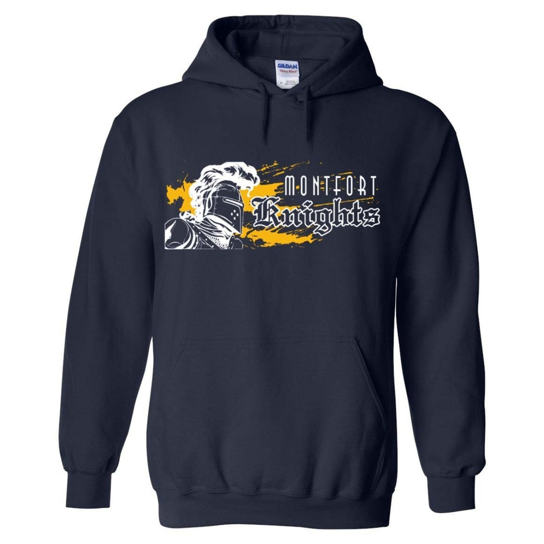 The Montfort Academy Spirit Pullover Hoodie w/ Iron Helm Logo 