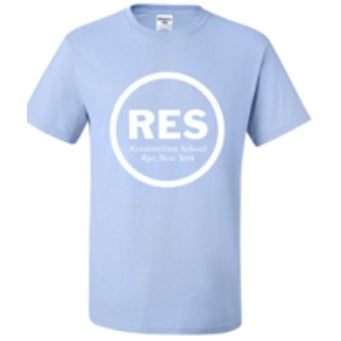 Resurrection School Spirit Short Sleeve T-Shirt w/ White RES Logo 
