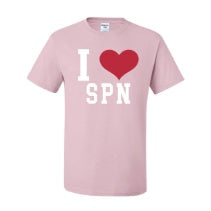 St. Philip Neri School Spirit Short Sleeve T-Shirt w/ I <3 SPN Logo 
