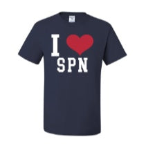St. Philip Neri School Spirit Short Sleeve T-Shirt w/ I <3 SPN Logo 