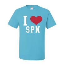 St. Philip Neri School Spirit Short Sleeve T-Shirt w/ I <3 SPN Logo 