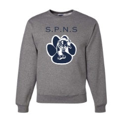 St. Philip Neri School Spirit Sweatshirt w/ Paw Print Logo 