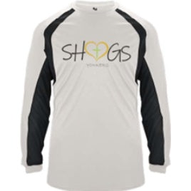 Sacred Heart Grade School Spirit Hook Long Sleeve T-shirt w/ Black Heart Logo 