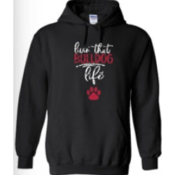 St. Anthony School Spirit Pullover Hoodie w/ Bulldog Life Logo 