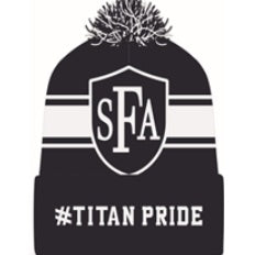 St. Francis of Assisi School Spirit Knit Beanie w/ Titan Pride Logo 
