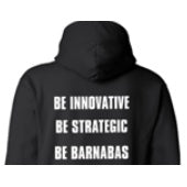 St. Barnabas Elementary School Spirit Pullover Hoodie w/ Full Front Gym Crest Logo 