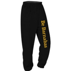 St. Barnabas Elementary School Spirit Sweatpants w/ Be Barnabas Logo 