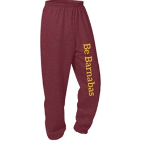 St. Barnabas Elementary School Spirit Sweatpants w/ Be Barnabas Logo 