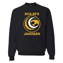 St. Clare of Assisi- St. Francis Xavier School Spirit Sweatshirt w/ Jaguar Logo 