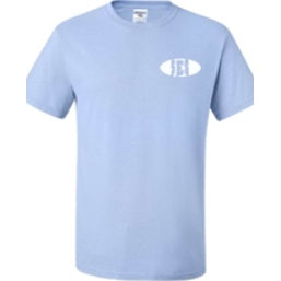 St. Eugene School Spirit Short Sleeve T-Shirt w/ Left Crest SES Logo 