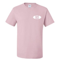 St. Eugene School Spirit Short Sleeve T-Shirt w/ Left Crest SES Logo 