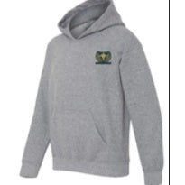 St. Eugene School Spirit Pullover Hoodie w/ School Crest Logo 