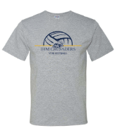 Immaculate Heart of Mary School Team Short Sleeve T-Shirt w/ Volleyball Logo 