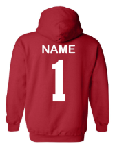 St. Anthony School Team Pullover Hoodie w/ Volleyball Logo 